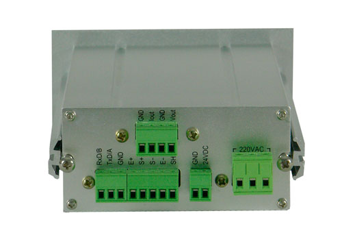 PLAC-5105L稱重顯示儀表背面 PLAC-5105L稱重顯示儀表背面